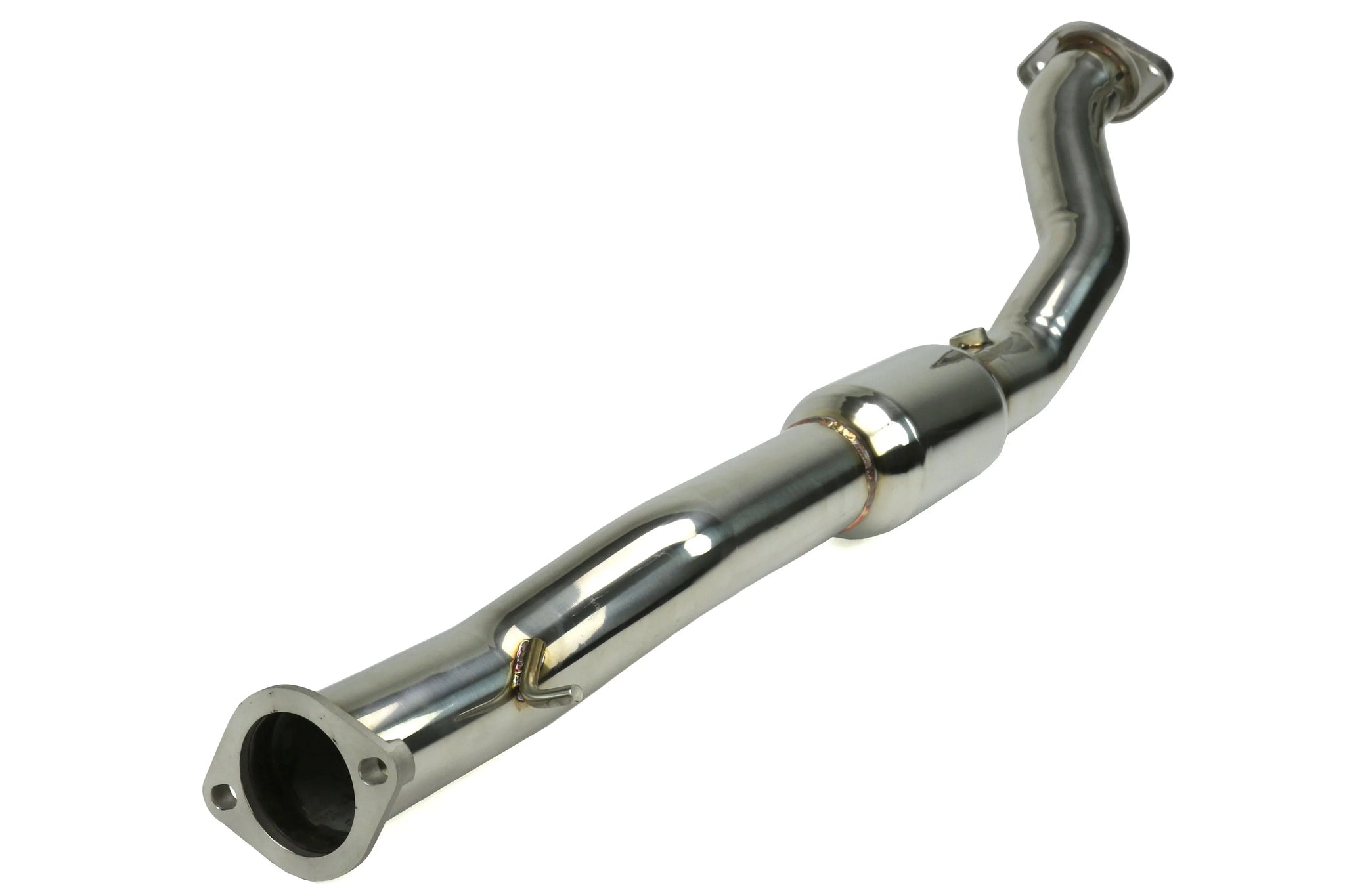 Invidia Down Pipe/Front Pipe w/High Flow Cat - Mitsubishi Evo X CZ4A - Revzone