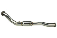 Invidia Down Pipe/Front Pipe w/High Flow Cat - Mitsubishi Evo X CZ4A - Revzone