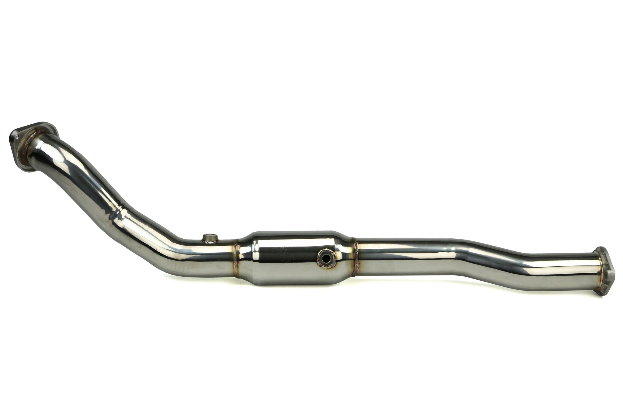 Invidia Down Pipe/Front Pipe w/High Flow Cat - Mitsubishi Evo X CZ4A - Revzone