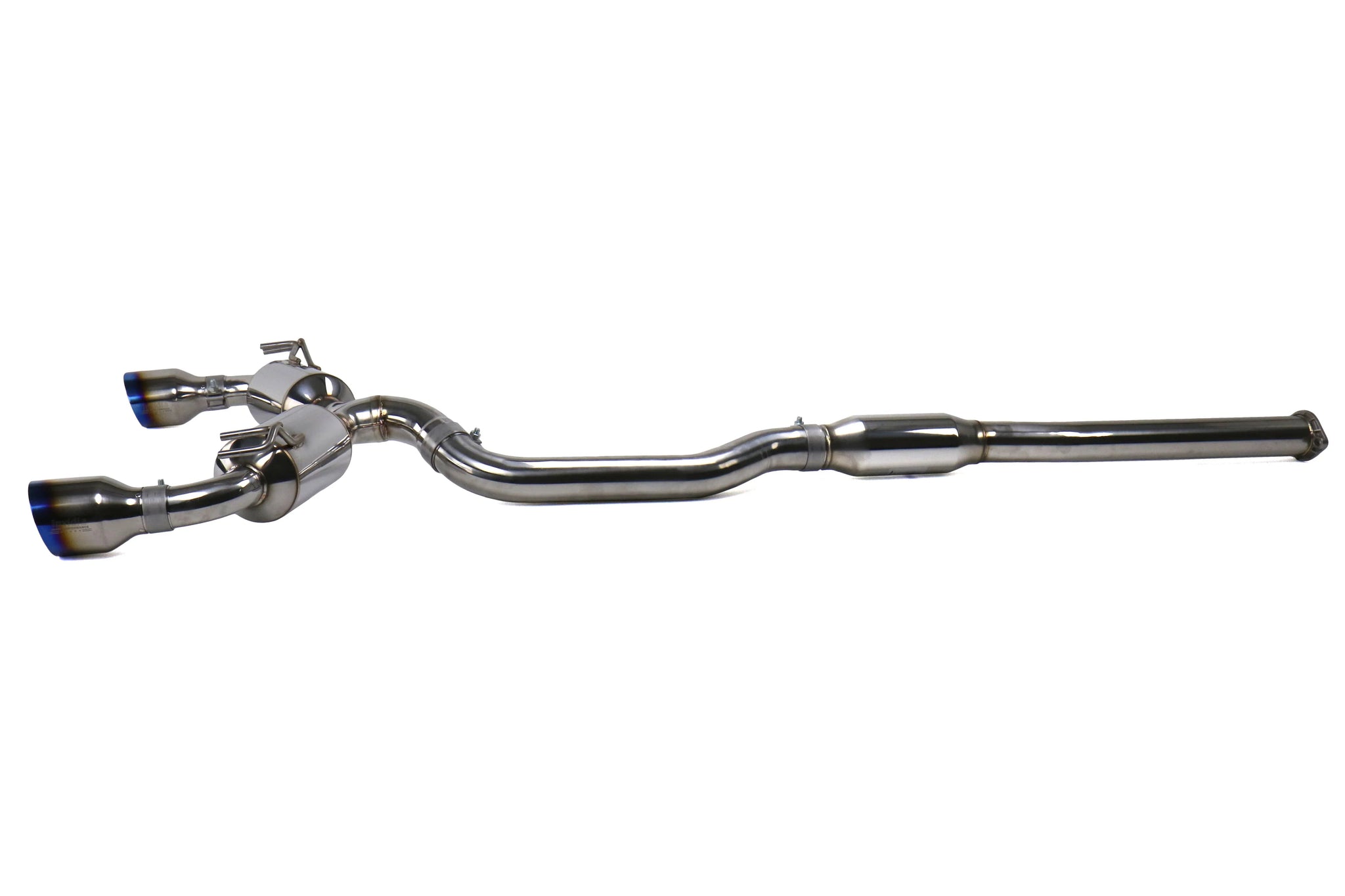 Invidia Dual N1 Cat Back Exhaust - Mitsubishi Evo X CZ4A - Revzone