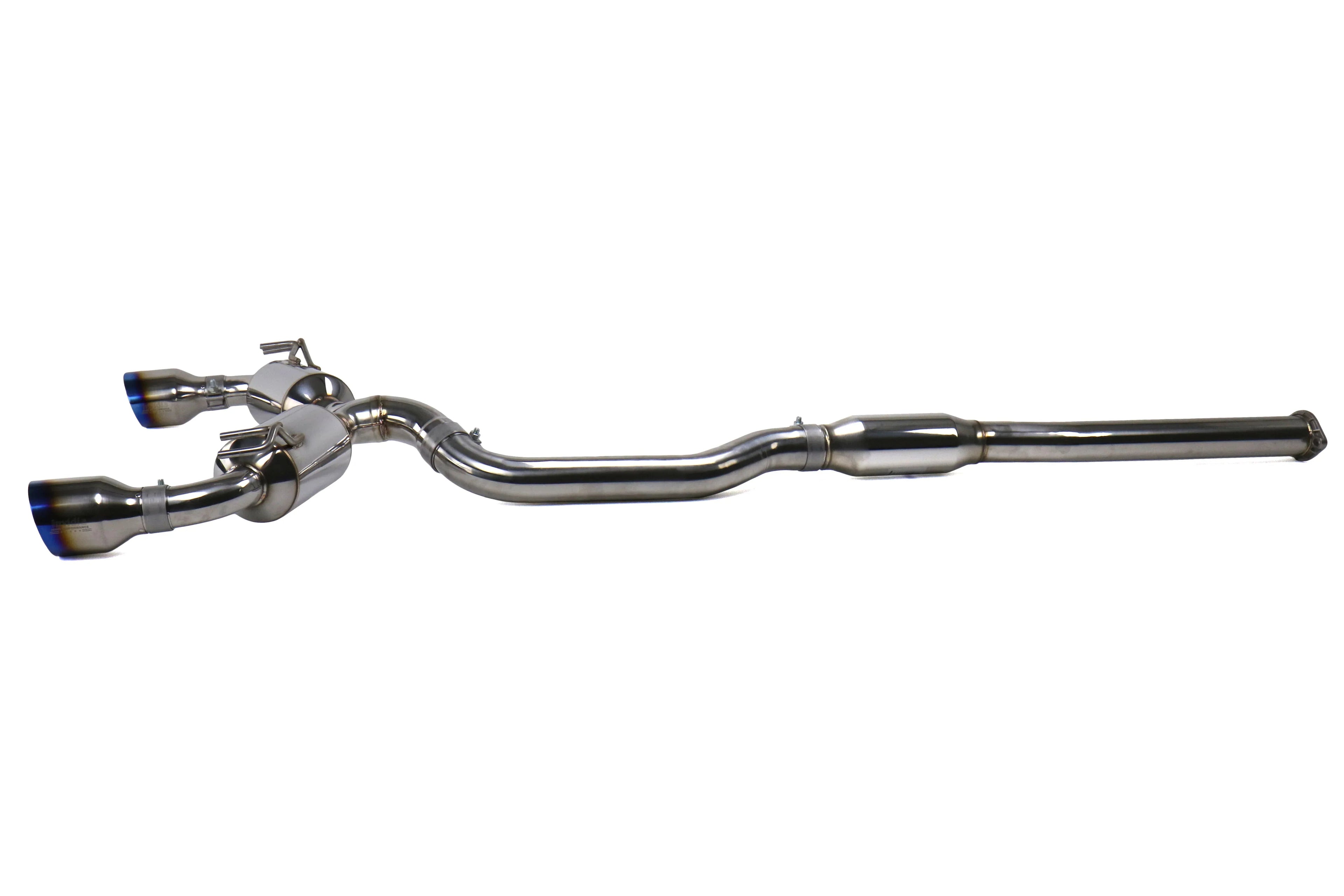 Invidia Dual N1 Cat Back Exhaust - Mitsubishi Evo X CZ4A - Revzone
