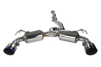 Invidia Dual N1 Cat Back Exhaust - Mitsubishi Evo X CZ4A - Revzone