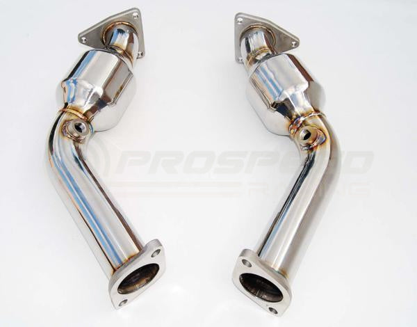 Invidia High Flow Catted Test Pipes - Nissan 350Z Z33 07-09/370Z Z34/Infiniti G37 V36/FX30/FX50/QX70 - Revzone
