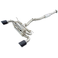 Invidia R400 70mm Cat Back Exhaust - Rolled Polished Stainless Tips - Subaru BRZ & Toyota 86 12-21, 22+ - Revzone