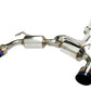 Invidia N2 70mm Cat Back Exhaust - Subaru BRZ & Toyota 86 12-21, 22+