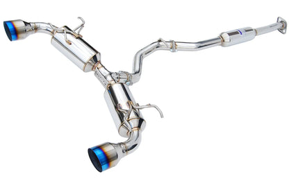 Invidia N2 70mm Cat Back Exhaust - Subaru BRZ & Toyota 86 12-21, 22+