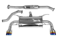 Invidia Q300 70mm Engine Back Exhaust w/PSR Unequal Headers - Subaru BRZ & Toyota 86 12-21, 22+ (6MT) - Revzone