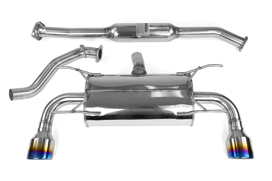 Invidia Q300 70mm Engine Back Exhaust w/PSR Unequal Headers - Subaru BRZ & Toyota 86 12-21, 22+ (6MT) - Revzone