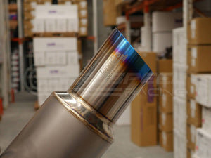 Invidia Titan G5 Titanium N1 Single Exit Cat Back Exhaust Resonated - Subaru BRZ & Toyota 86 12-21, 22+