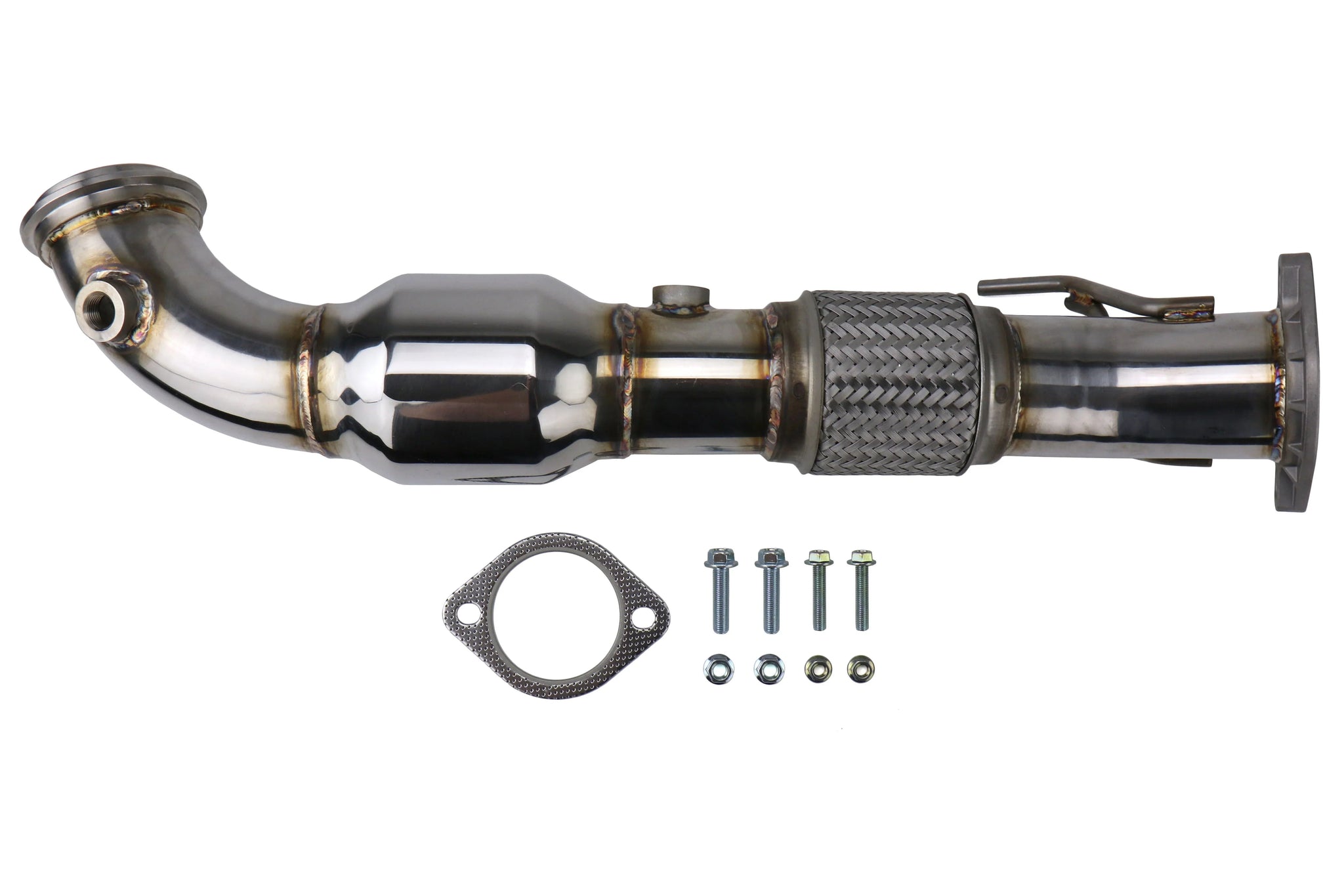 Invidia Down Pipe w/High Flow Cat - Ford Focus ST LW/LZ 11-18