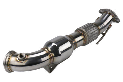 Invidia Down Pipe w/High Flow Cat - Ford Focus ST LW/LZ 11-18