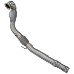 Invidia Down Pipe w/High Flow Cat - VW Golf GTI Mk7, Mk7.5 - Revzone