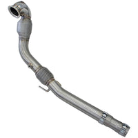 Invidia Down Pipe w/High Flow Cat - VW Golf GTI Mk7, Mk7.5 - Revzone