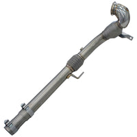 Invidia Down Pipe w/High Flow Cat - VW Golf GTI Mk7, Mk7.5 - Revzone