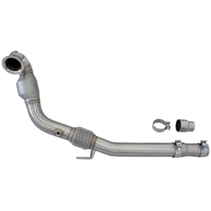 Invidia Down Pipe w/High Flow Cat - VW Golf GTI Mk7, Mk7.5