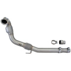 Invidia Down Pipe w/High Flow Cat - VW Golf GTI Mk7, Mk7.5 - Revzone