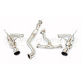 Invidia R400 Cat Back Exhaust - Straight Cut Polished Stainless Tips - Subaru WRX 08-10 Sedan/Forester XT SH SJ - Revzone