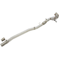 Invidia Down Pipe w/High Flow Cat - Audi S3 8V/VW Golf R Mk7, Mk7.5