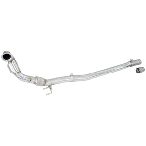 Invidia Down Pipe w/High Flow Cat - Audi S3 8V/VW Golf R Mk7, Mk7.5