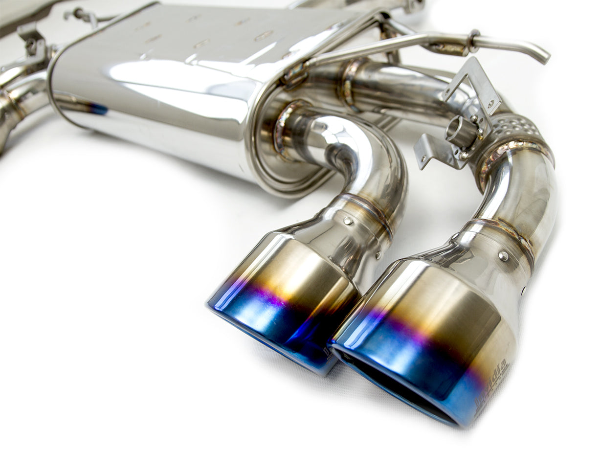 Invidia Q300 Valved Catback Exhaust w/Round Tips - VW Golf R Mk7 - Revzone