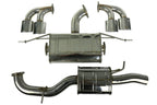 Invidia Q300 Non-Valved Catback Exhaust w/Oval Tips - Rolled Polished Stainless Tips - VW Golf R Mk7 - Revzone