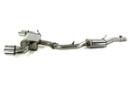 Invidia Q300 Non-Valved Catback Exhaust w/Oval Tips - Rolled Polished Stainless Tips - VW Golf R Mk7 - Revzone