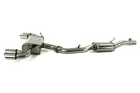 Invidia Q300 Non-Valved Catback Exhaust w/Oval Tips - Rolled Polished Stainless Tips - VW Golf R Mk7 - Revzone