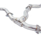 Invidia R400 Cat Back Exhaust - Straight Cut Polished Stainless Tips - Subaru WRX 08-10 Sedan/Forester XT SH SJ 08-18