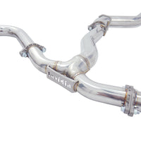 Invidia R400 Cat Back Exhaust - Straight Cut Titanium Blue Tips - Subaru WRX 08-10 Sedan/Forester XT SH SJ 08-18 - Revzone