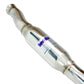 Invidia Q300 Valved Cat Back Exhaust - Rolled Titanium Blue Tips - Ford Focus RS Mk3 LZ 16-17