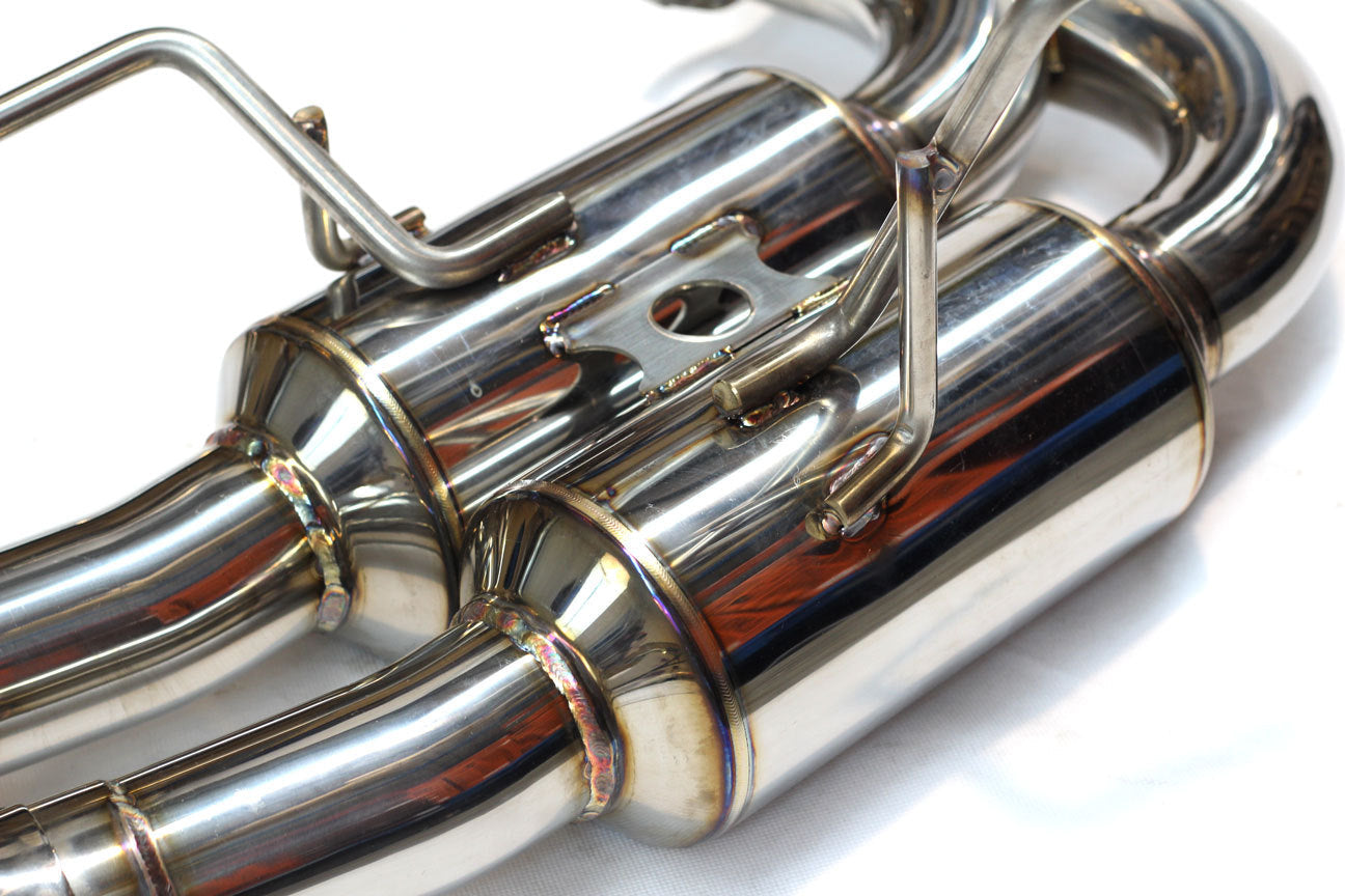 Invidia R400 Cat Back Exhaust - Straight Cut Polished Stainless Tips - Subaru WRX/STI 11-21 (Sedan) - Revzone