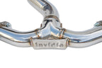 Invidia R400 Cat Back Exhaust - Straight Cut Polished Stainless Tips - Subaru WRX/STI 11-21 (Sedan) - Revzone