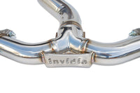 Invidia R400 Cat Back Exhaust - Straight Cut Polished Stainless Tips - Subaru WRX/STI 11-21 (Sedan) - Revzone