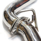 Invidia R400 Cat Back Exhaust - Straight Cut Polished Stainless Tips - Subaru WRX/STI 11-21 (Sedan)