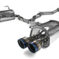 Invidia Q300 Cat Back Exhaust - Rolled Titanium Blue Tips - Subaru WRX/STI 11-21