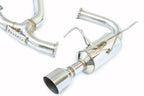 Invidia R400 Cat Back Exhaust - Straight Cut Polished Stainless Tips - Subaru Levorg VM 14-20 - Revzone