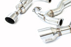 Invidia R400 Cat Back Exhaust - Straight Cut Polished Stainless Tips - Subaru Levorg VM 14-20 - Revzone