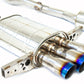 Invidia Q300 70mm Cat Back Exhaust - Honda Civic RS FK7 16-21 (1.5T Centre Exit)