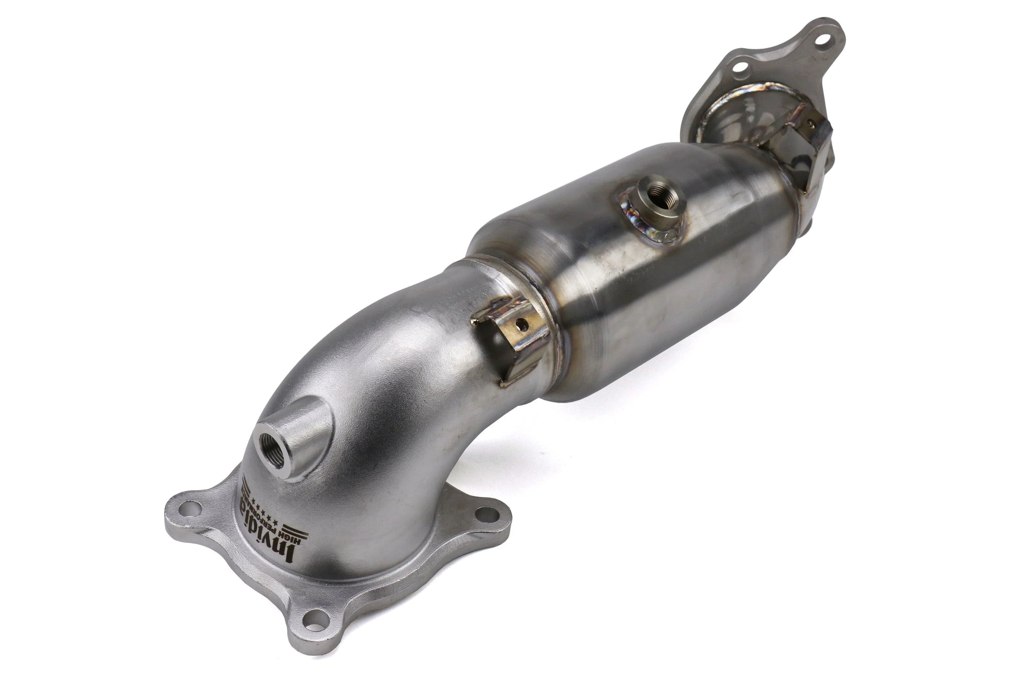 Invidia Down Pipe w/High Flow Cat - Honda Civic Type R FK8 17-21/FL5 22+ - Revzone