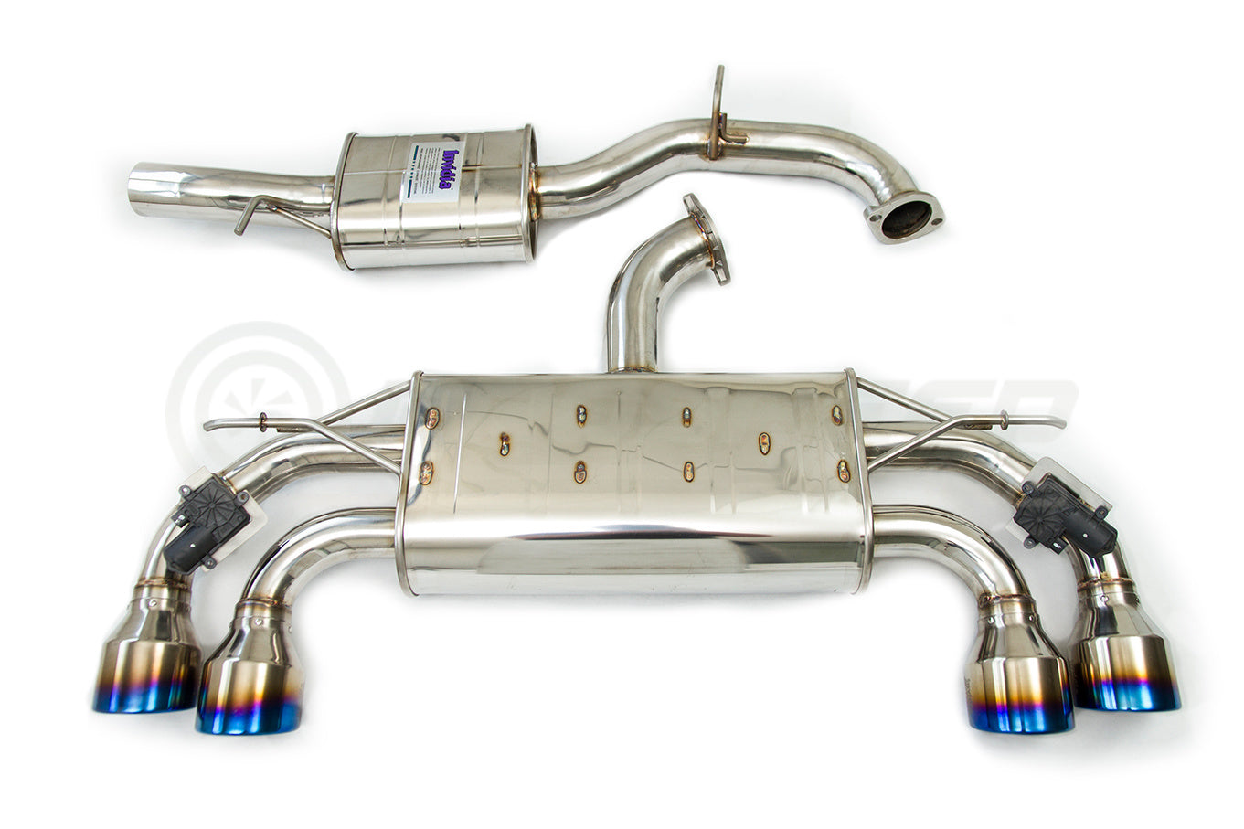 Invidia Q300 Valved Catback Exhaust - VW Golf R Mk7.5 - Revzone