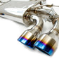 Invidia Q300 Valved Catback Exhaust - VW Golf R Mk7.5