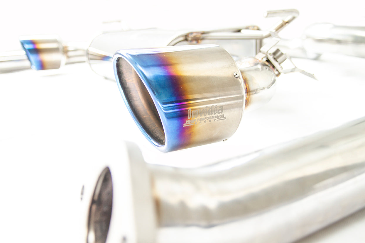 Invidia Q300 Valved Cat Back Exhaust - Hyundai I30N Hatch PDe 17-20 - Revzone