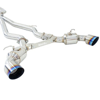 Invidia Dual N1 Valved Cat Back Exhaust - Toyota Supra A90 19+ - Revzone