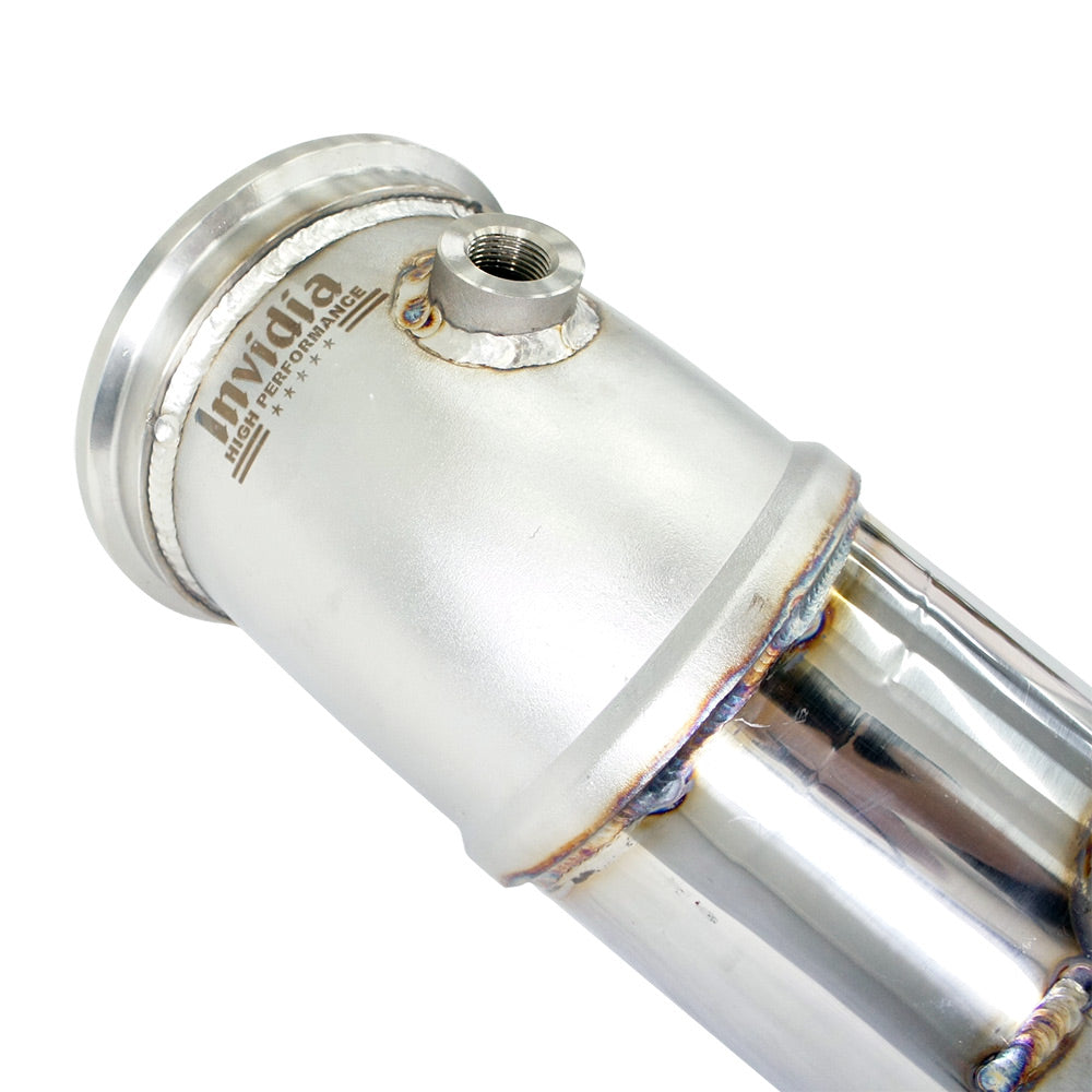 Invidia Down Pipe w/High Flow Cat - Toyota Supra A90 19+ - Revzone
