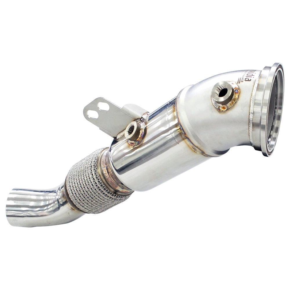 Invidia Down Pipe w/High Flow Cat - Toyota Supra A90 19+ - Revzone