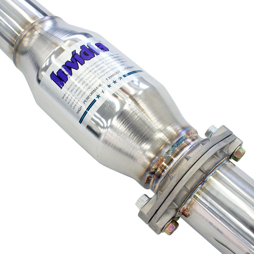 Invidia 3" Resonated Front Pipe Catless - Toyota Yaris GR XPA16R - Revzone