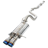 Invidia Q300 Valved Cat Back Exhaust w/Straight Cut Ti Tips - Hyundai i20N BC 21+ - Revzone