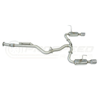 Invidia R400 Cat Back Exhaust - Straight Cut Polished Stainless Tips - Subaru WRX VN 22+ (Wagon)