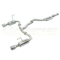 Invidia R400 Cat Back Exhaust - Straight Cut Polished Stainless Tips - Subaru WRX VN 22+ (Wagon)