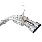 Invidia R400 Cat Back Exhaust - Straight Cut Polished Stainless Tips - Subaru WRX VB 22+ (Sedan) - Revzone